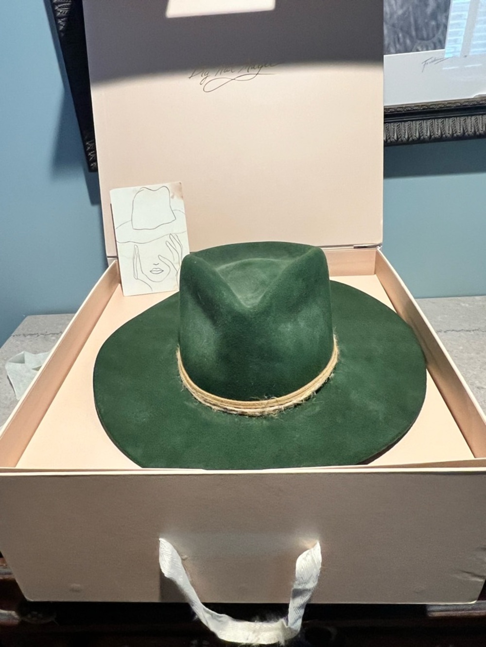 Teressa Foglia - Forest Green - 7 1/8 - Picture 5 of 15
